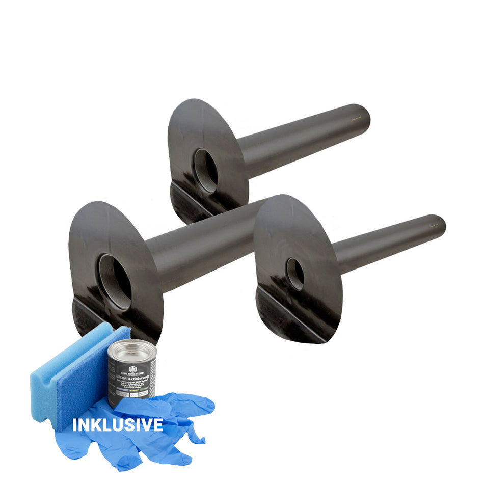 EPDM Garantie-Seitennotablauf / Garantie-Seitennotablauf SET