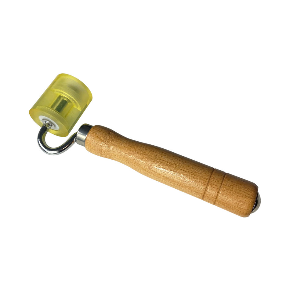 Silikon-Andrückrolle 40mm breit gelb