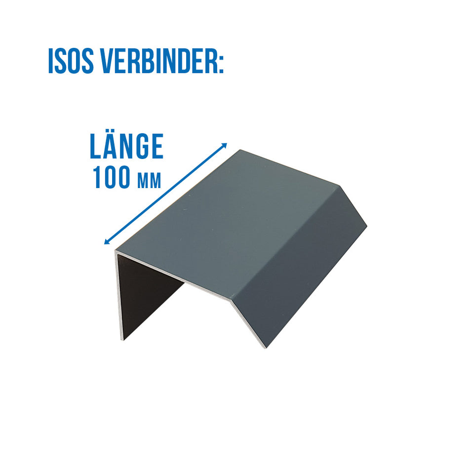 Verbinder ISOS Anthrazit RAL 7016
