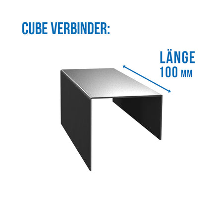 Verbinder CUBE Anthrazit RAL 7016