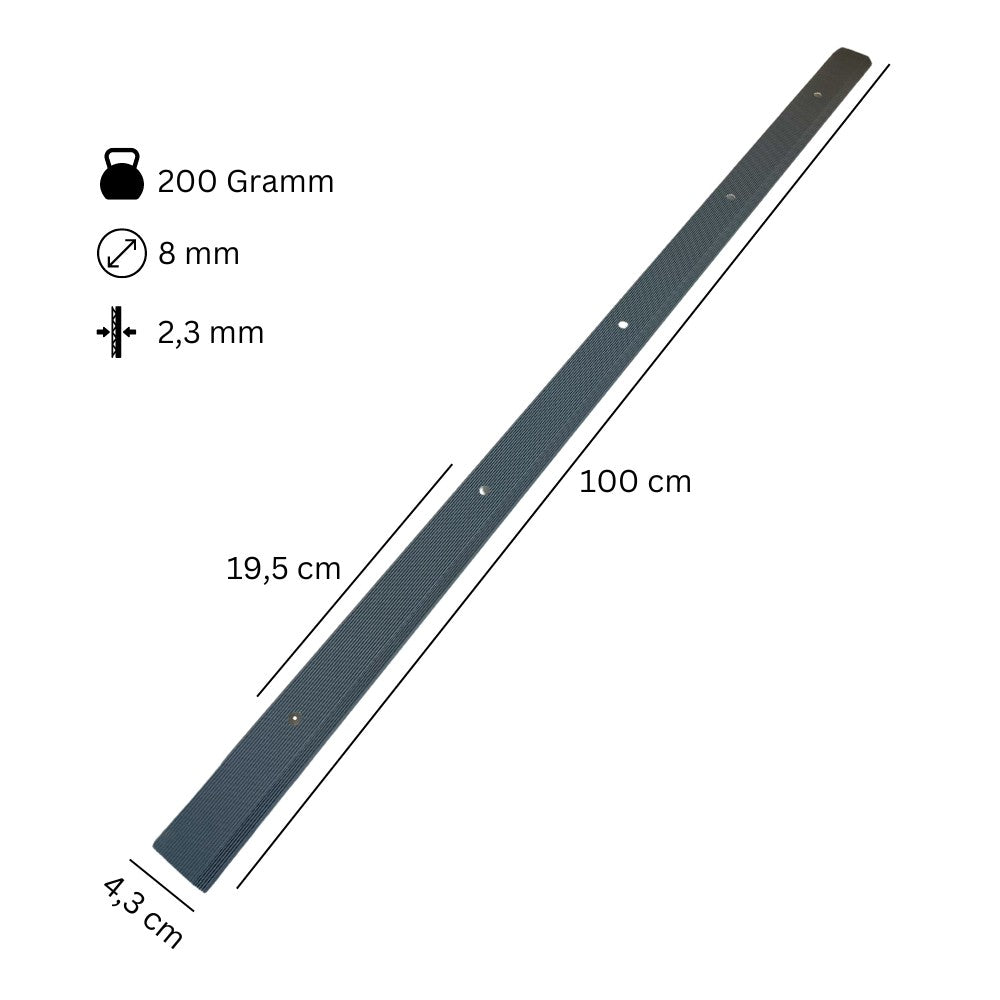 Wandanschlussprofil DP43 