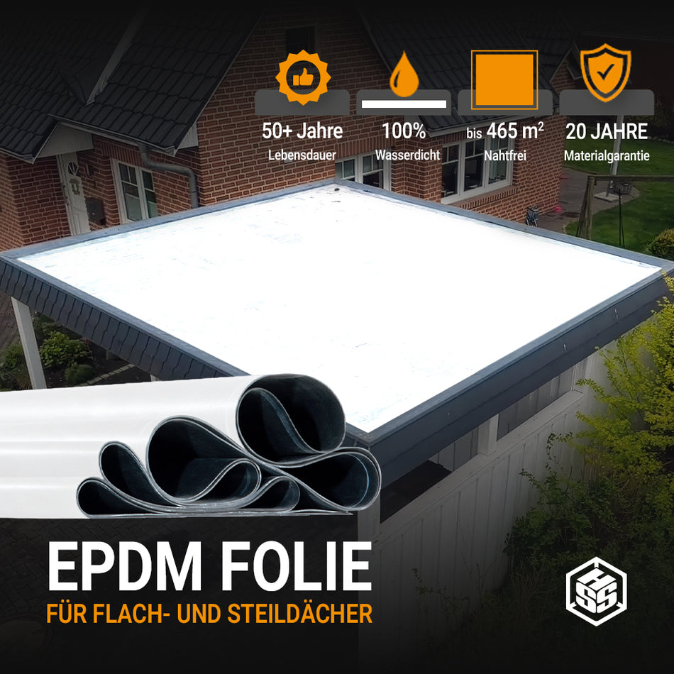 EPDM Dachfolie weiß